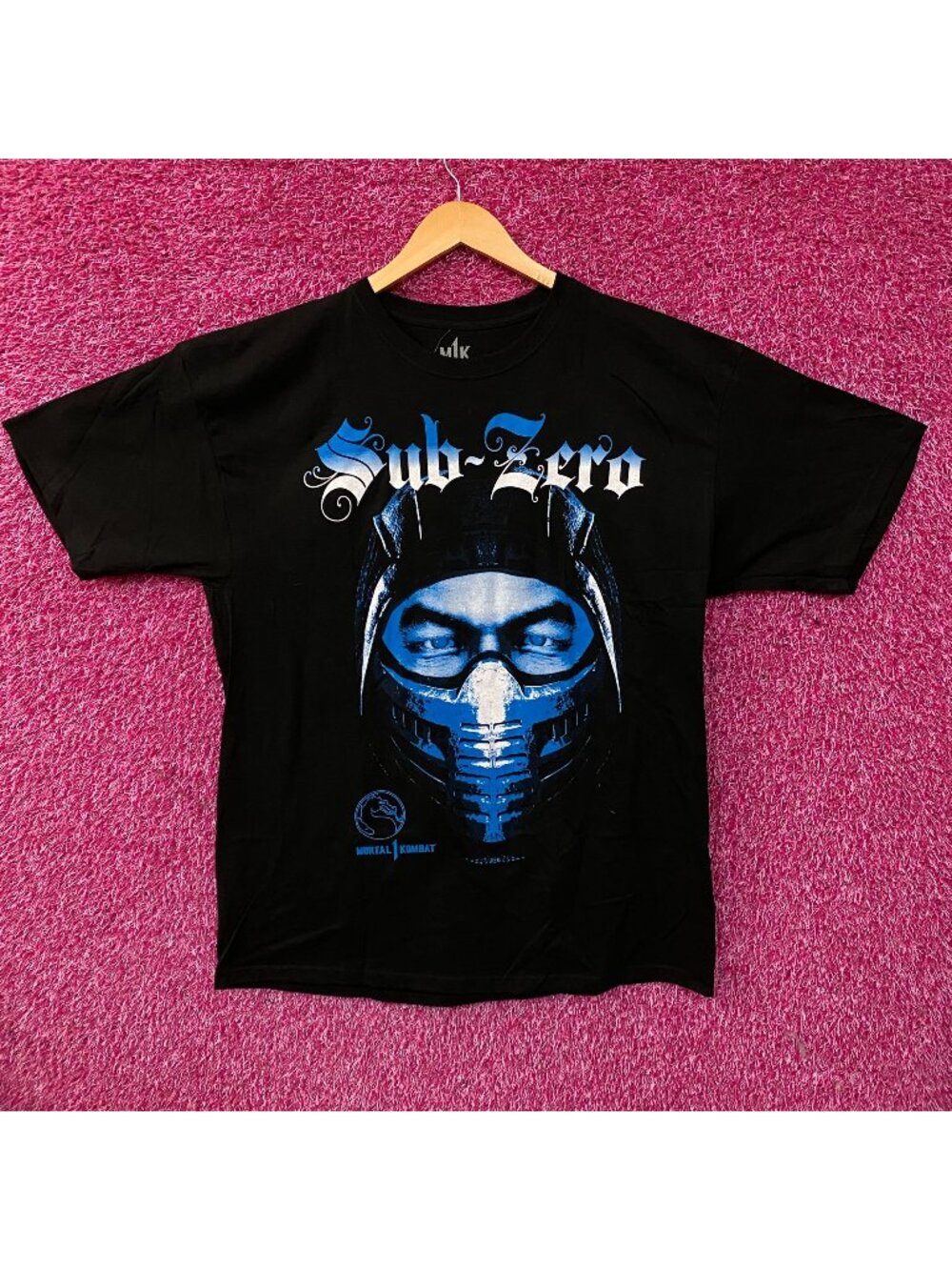 Mortal Kombat Sub-Zero "Flawless Victory!" Graphic Game T-Shirt XL